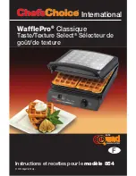 Preview for 13 page of Chef's Choice Classic WafflePro 854 Instruction Manual