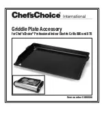 Chef's Choice G880000 Quick Manual preview