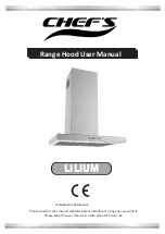 Chef's LILIUM User Manual preview