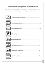 Предварительный просмотр 3 страницы Chef's NARSIS 90 User Manual