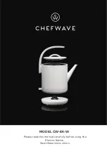 Chefwave CW-EK-W Quick Start Manual preview