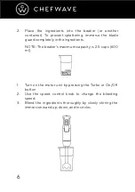 Preview for 8 page of Chefwave CW-HB500 Manual