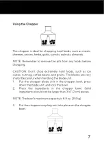 Предварительный просмотр 9 страницы Chefwave CW-HB500 Manual