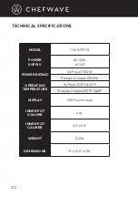 Preview for 32 page of Chefwave Swap Pot CW-AFPC01 Manual