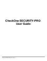 Preview for 3 page of ChekOne SECURITY-PRO User Manual