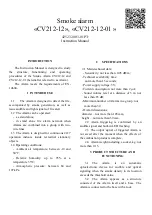 Предварительный просмотр 1 страницы CHELMASH CV212-12 Instruction Manual