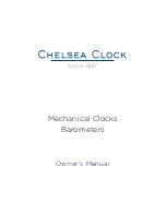 Chelsea Mechanical Clocks Barometers Owner'S Manual предпросмотр