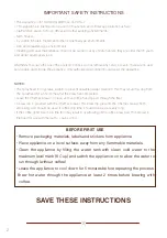 Preview for 4 page of Chemex 1000840 Instruction Brochure