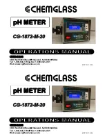 Chemglass CG-1872-M-20 Operation Manual предпросмотр