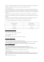 Preview for 2 page of Chemin'Arte EF-117 Installation And Operating Instructions