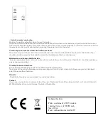 Предварительный просмотр 3 страницы Chemin'Arte EMPIRE STATE Operating Instructions And Safety Instructions