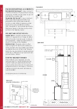 Предварительный просмотр 22 страницы Cheminees Philippe RADIANTE 873 Installation & User Manual