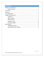 Preview for 2 page of ChemInstruments PT-1000 Operating Instructions Manual