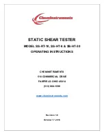 Preview for 1 page of ChemInstruments SS-HT-30 Operating Instructions Manual