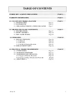 Предварительный просмотр 3 страницы Chemtrac CCA3100 Operation Manual