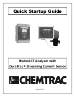 Chemtrac DuraTrac 4 Quick Start Up Manual предпросмотр