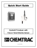 Предварительный просмотр 1 страницы Chemtrac HydroACT Quick Start Manual