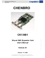 Preview for 1 page of Chenbro CK13601 User Manual