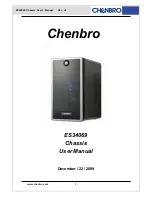 Preview for 1 page of Chenbro ES34069 User Manual