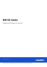 Preview for 1 page of Chenbro RM133 Series User Manual