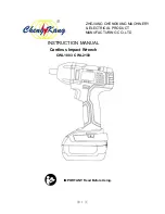 Предварительный просмотр 1 страницы Cheng Kang CWL1803 Instruction Manual