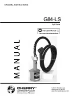 Cherry Aerospace G84-LS Original Instructions Manual предпросмотр