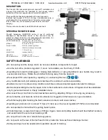 Предварительный просмотр 3 страницы Cherry Aerospace G84 Original Instructions Manual