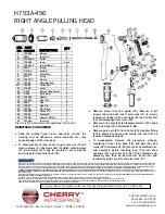 Предварительный просмотр 2 страницы Cherry Aerospace H753A-456 Instruction Sheet