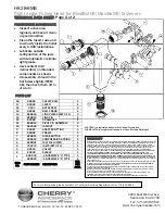 Предварительный просмотр 2 страницы Cherry Aerospace H828-6MB Technical Data Sheet