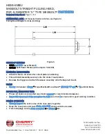 Cherry Aerospace H83B-6MBU Technical Data Sheet предпросмотр