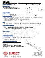 Предварительный просмотр 1 страницы Cherry Aerospace H83HL-6MB Technical Data Sheet