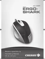 Предварительный просмотр 8 страницы Cherry eVolution ERGO-SHARK F100R Operating Manual