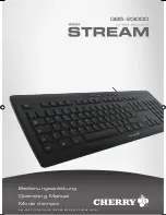 Preview for 8 page of Cherry eVolution STREAM G85-23000 Operating Manual