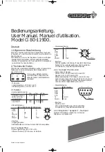 Preview for 1 page of Cherry G 80-11900 User Manual