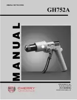 Предварительный просмотр 1 страницы Cherry G752A Original Instructions Manual