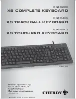 Cherry G84-5200 Instruction Manual preview