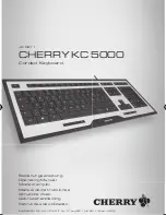 Cherry KC 5000 Operating Manual preview