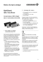 Preview for 13 page of Cherry MultiBoard G8 7 Series Quick Start Instructions