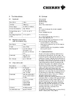 Preview for 3 page of Cherry MULTIBOARD G81-7040 Operating Instructions