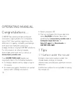 Предварительный просмотр 10 страницы Cherry MW 2400 Operating Manual