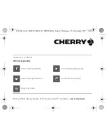 Предварительный просмотр 40 страницы Cherry MW 4500 Operating Manual