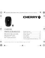 Cherry MW 8 ADVANCED Quick Start Manual предпросмотр