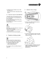 Предварительный просмотр 2 страницы Cherry ProMouse M-8800 Instructions Manual