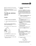 Предварительный просмотр 13 страницы Cherry ProMouse M-8800 Instructions Manual