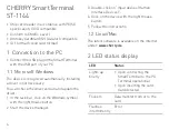 Preview for 4 page of Cherry SmartTerminal ST-1144 Operating Manual