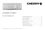 Cherry STRAIT Operating Manual preview