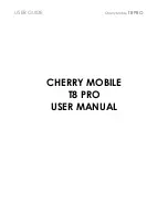 Предварительный просмотр 1 страницы Cherry T8 PRO User Manual