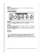 Preview for 15 page of Cherub NUX-07 Owner'S Manual