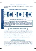 Preview for 11 page of CHERUBINI CLIMA PLUS RX Instructions Manual