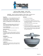 Preview for 1 page of Chesapeake & Midlantic Marketing BMT-75PC Installation Manual